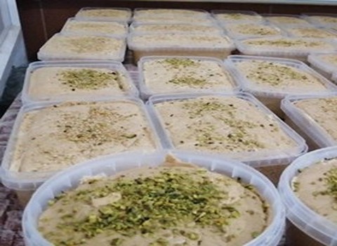 تصویر 1 از سفارش آنلاین حلوا ارده پسته ای (ارکیده) ۵۰۰ گرم + قیمت رقابتی